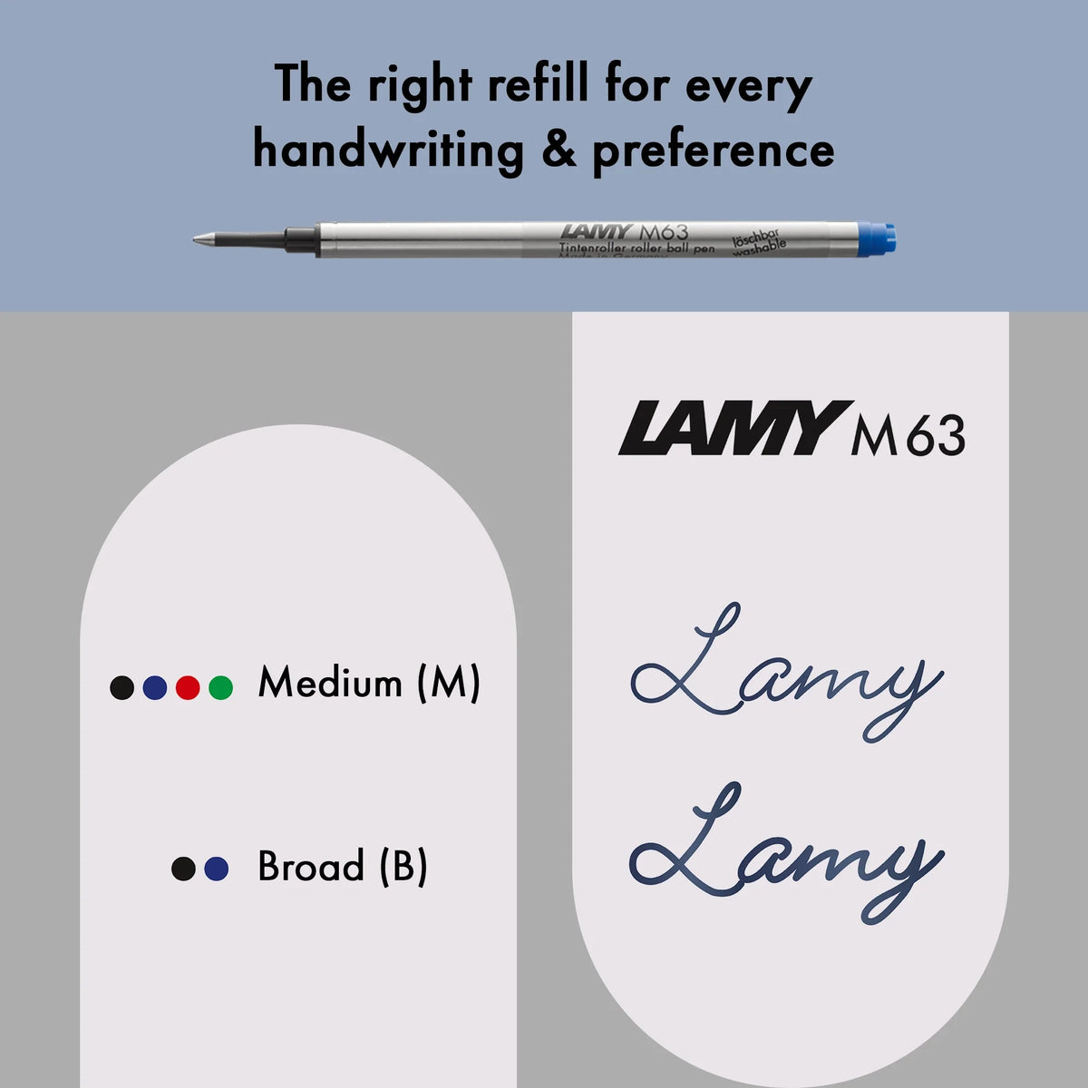 LAMY Lx Rollerball Pen – Blue