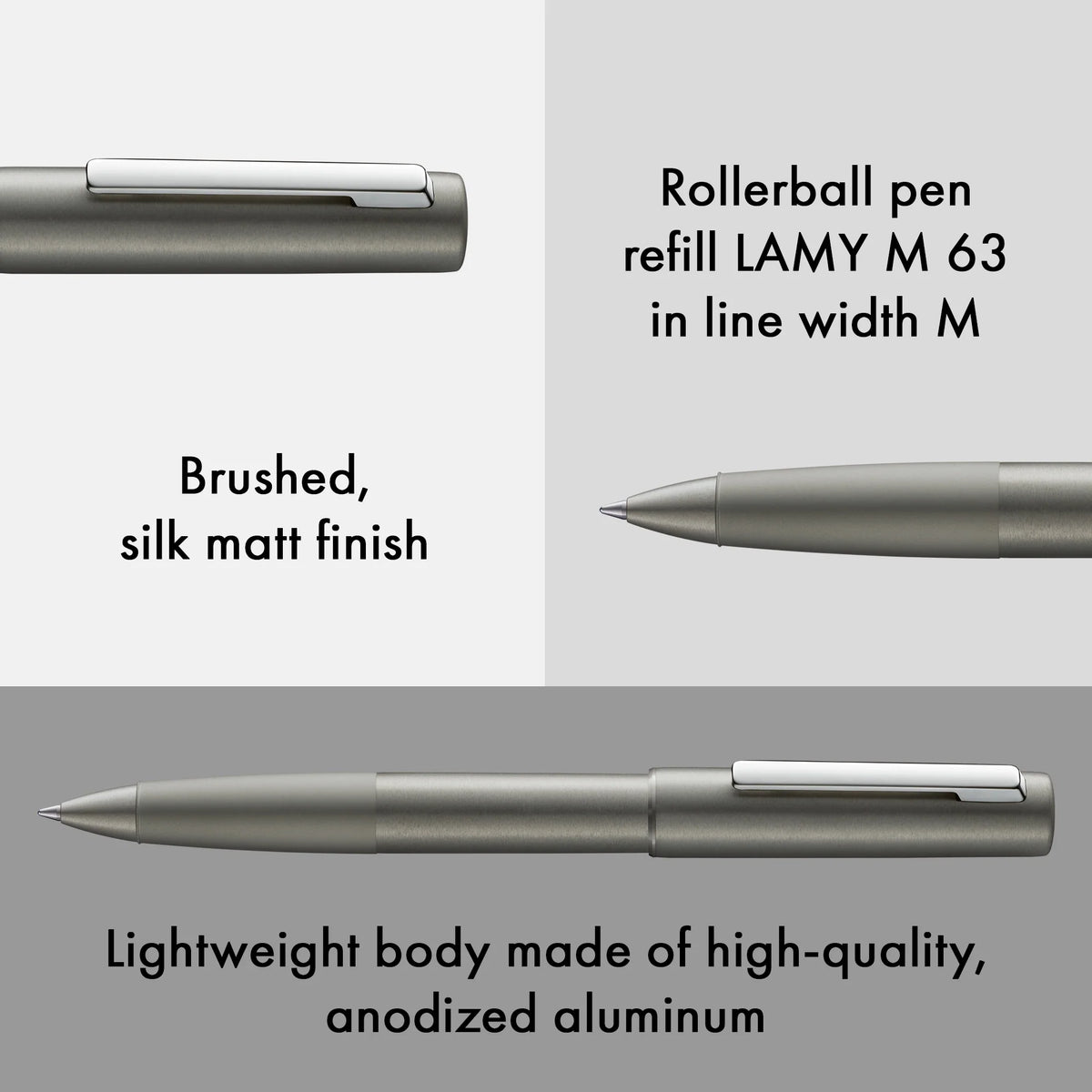 LAMY Aion Rollerball Pen – Graphite