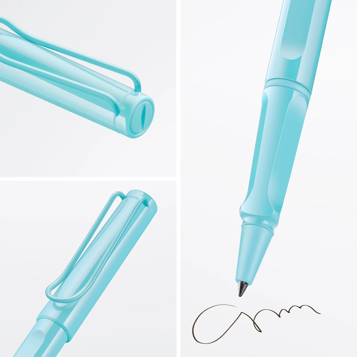 LAMY Safari Rollerball Pen – Aquasky | Black Refill, Medium