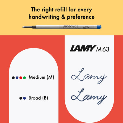 LAMY Safari Rollerball Pen – Green | Black Refill, Medium