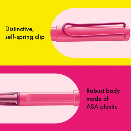 LAMY Safari Rollerball Pen - Neon-Pink