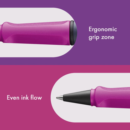LAMY Safari Rollerball Pen – Pink Cliff