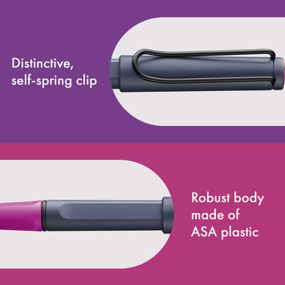 LAMY Safari Rollerball Pen – Pink Cliff