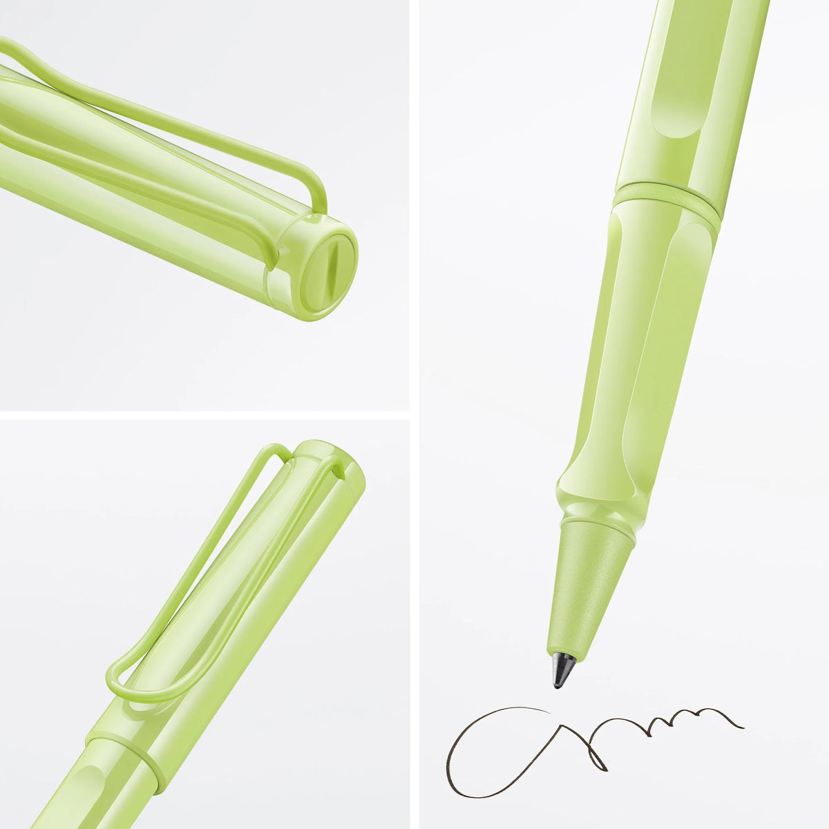 LAMY Safari Rollerball Pen – Spring Green | Black Refill, Medium