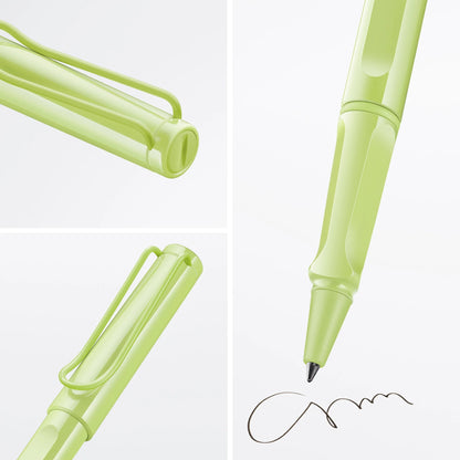 LAMY Safari Rollerball Pen – Spring Green | Blue Refill, Medium