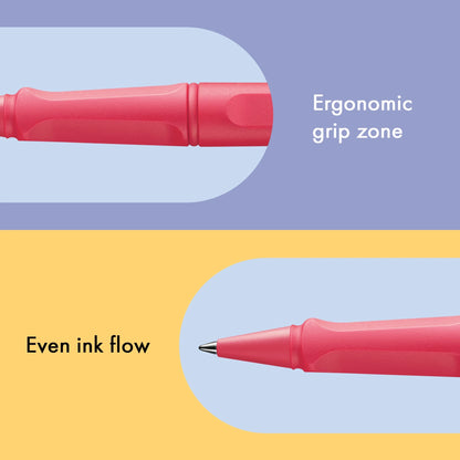 LAMY Safari Rollerball Pen – Sunset | Black Refill, Medium