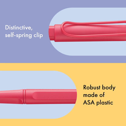 LAMY Safari Rollerball Pen – Sunset | Black Refill, Medium