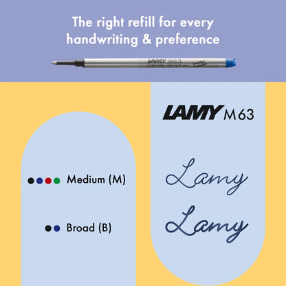 LAMY Safari Rollerball Pen – Sunset | Black Refill, Medium