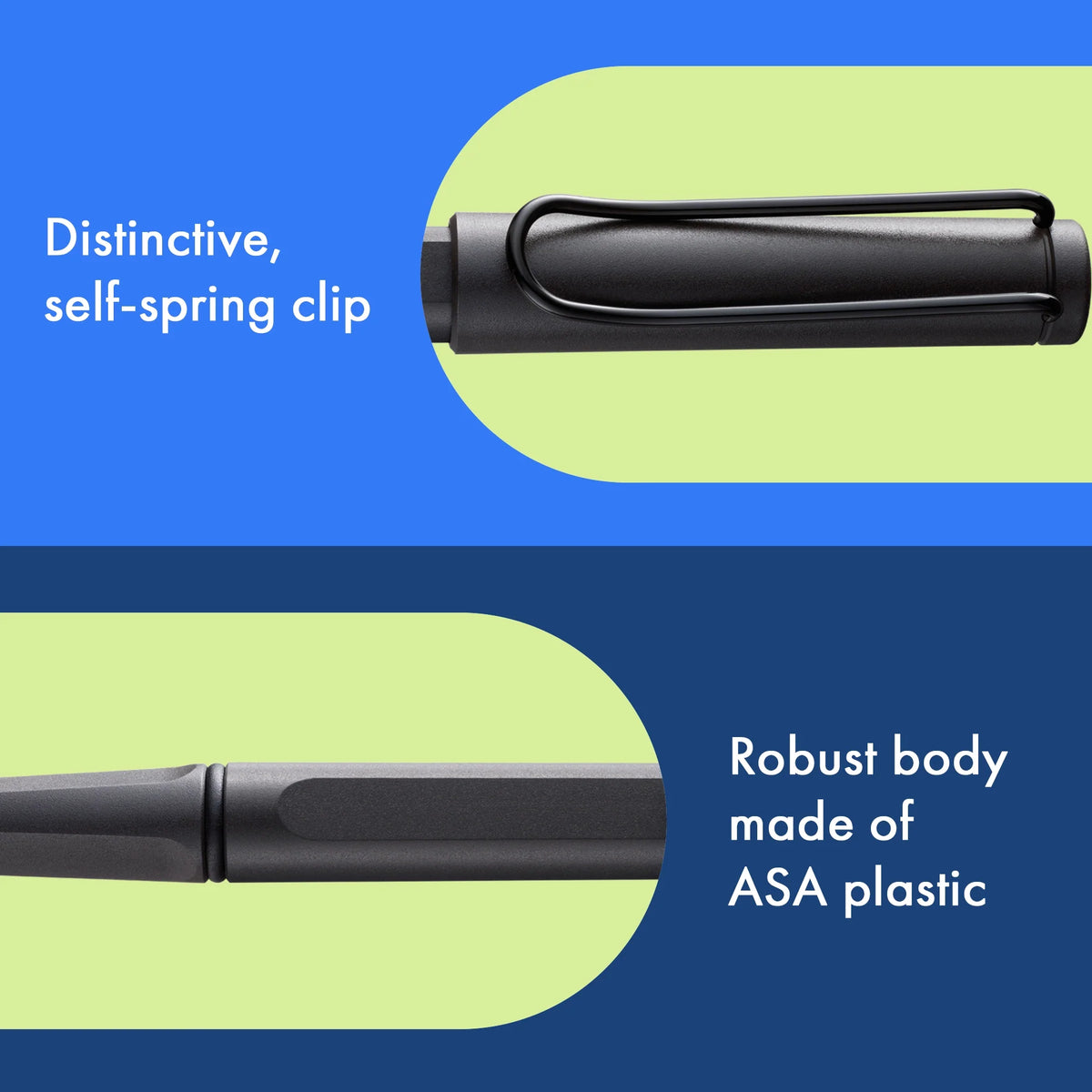 LAMY Safari Rollerball Pen – Umbra | Blue Refill, Medium