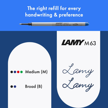LAMY Safari Rollerball Pen – Umbra | Blue Refill, Medium
