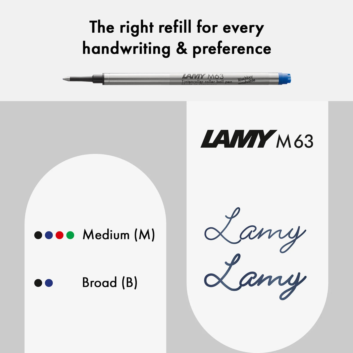 LAMY Scala Rollerball Pen – Black | Black Refill, Medium