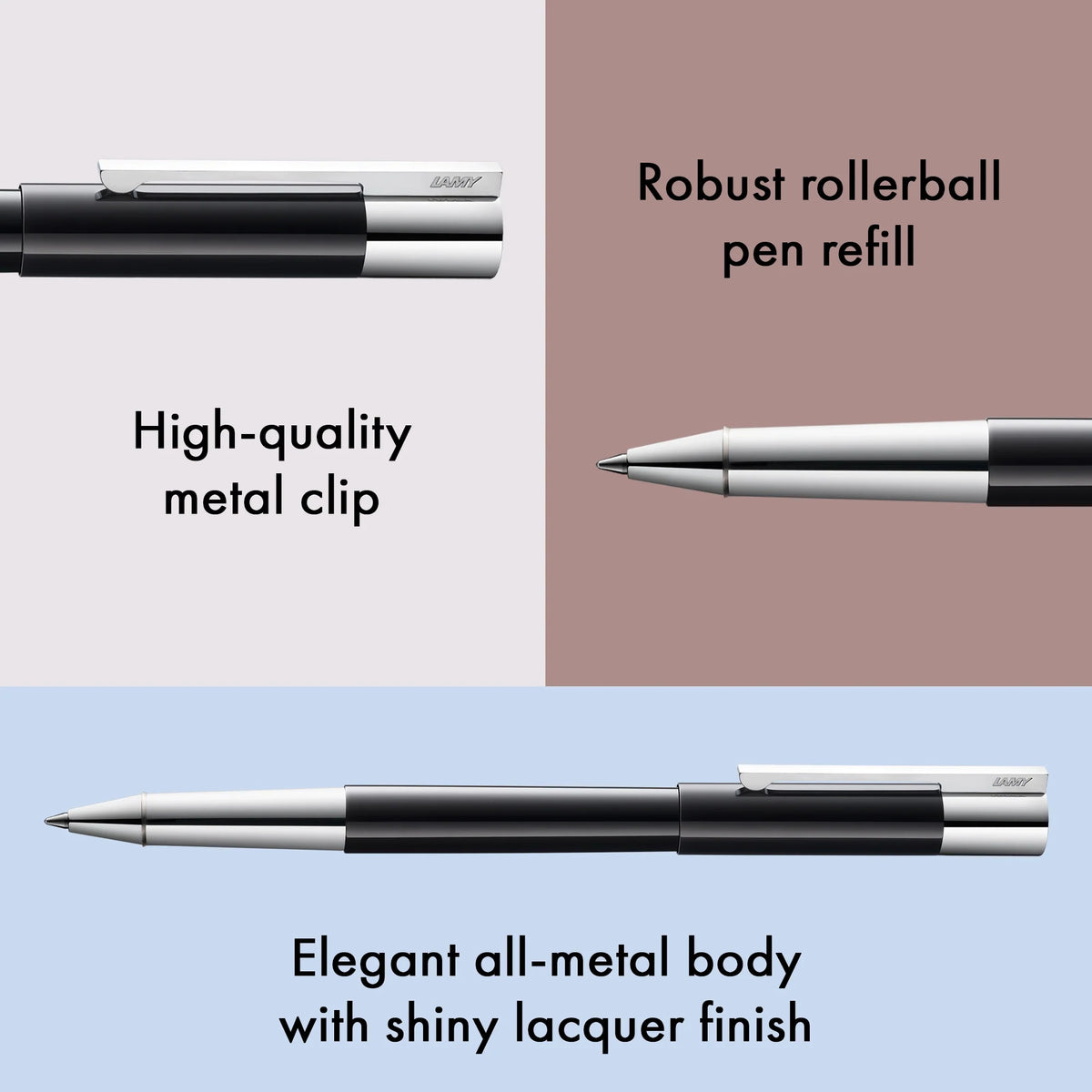 LAMY Scala Rollerball Pen – Piano Black