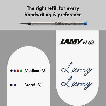 LAMY Studio Rollerball Pen – Imperial Blue | Black Refill, Medium