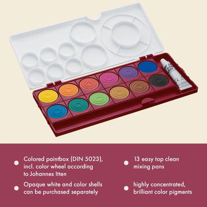 LAMY aquaplus Watercolour Paint Box – Multi Red
