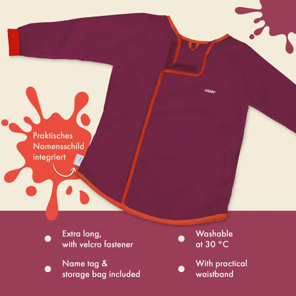 LAMY aquaplus Painting Apron – Multi Red