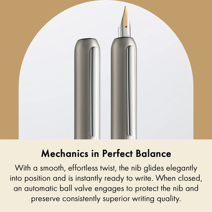 LAMY Dialog Fountain Pen – Palladium