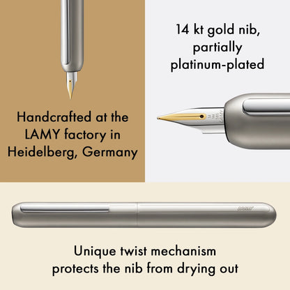 LAMY Dialog Fountain Pen – Palladium