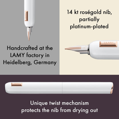 LAMY Dialog CC Fountain Pen – White