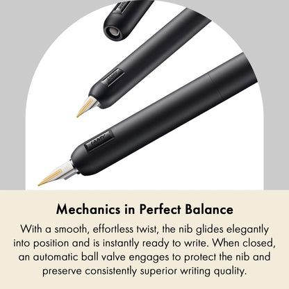 LAMY Dialog CC Fountain Pen – All Black