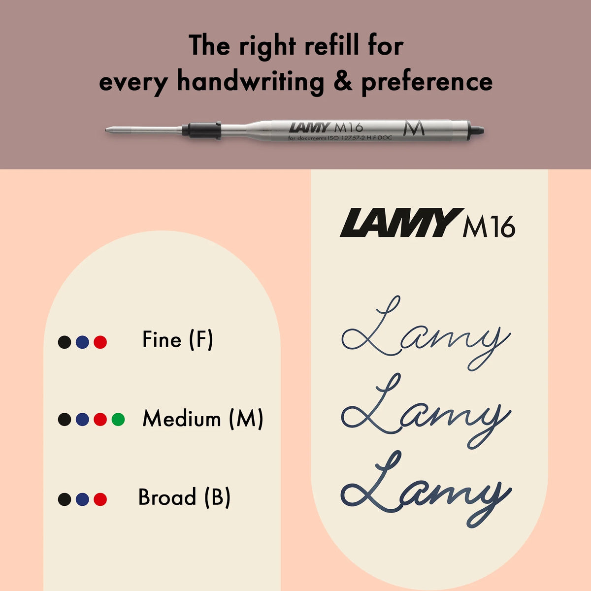 LAMY Noto Ballpoint Pen – Burgundy