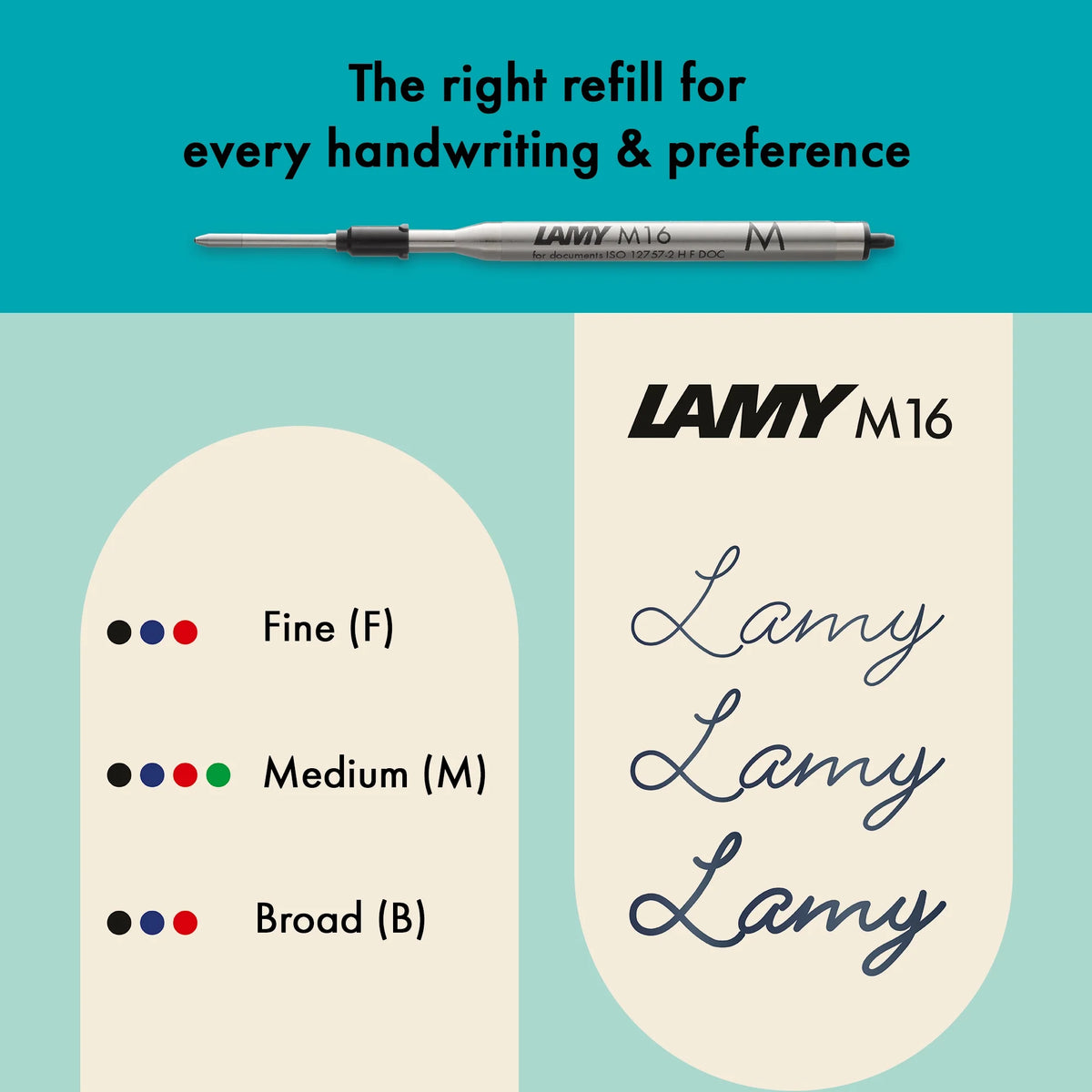 LAMY Noto Ballpoint Pen – All Black | Black Refill, Medium