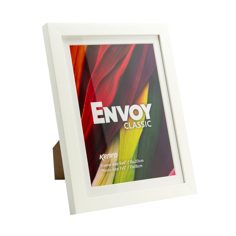 Kenro Envoy Classic white frame angled