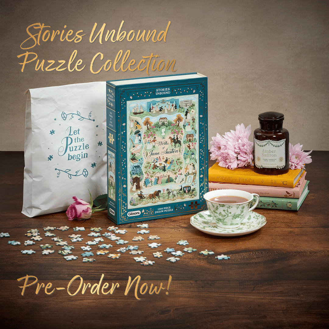 Gibsons Stories Unbound Jane Austen 1000 Piece Jigsaw Puzzle