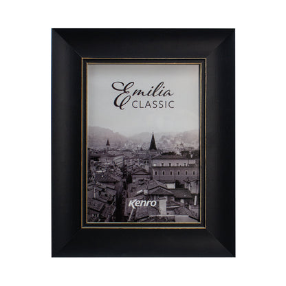 Kenro Emilia Classic Photo Frame Black front