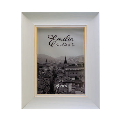 Kenro Emilia Classic Photo Frame White front