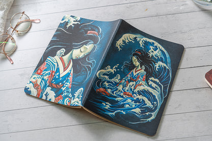 Paperblanks Empress Jingu A4 Cahier Notebook – Squared – design detail