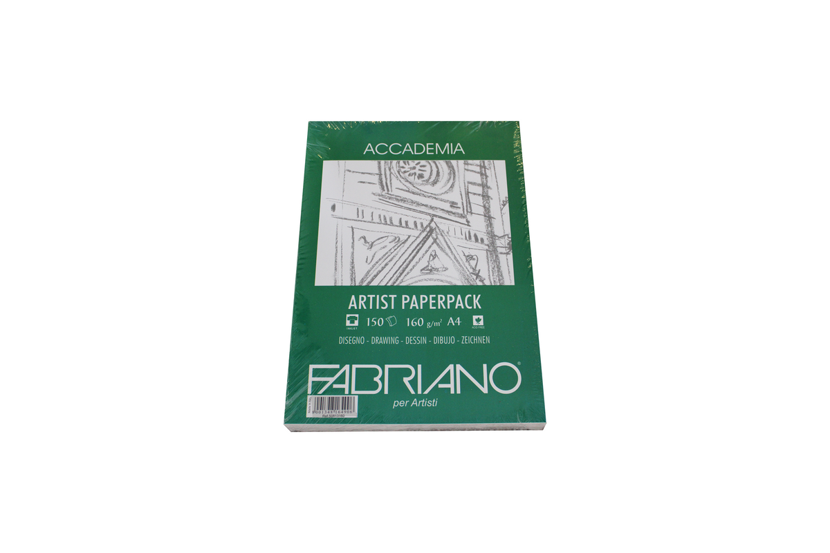 Fabriano Accademia Drawing Paper 160gsm A4 – Pack of 150 Sheets