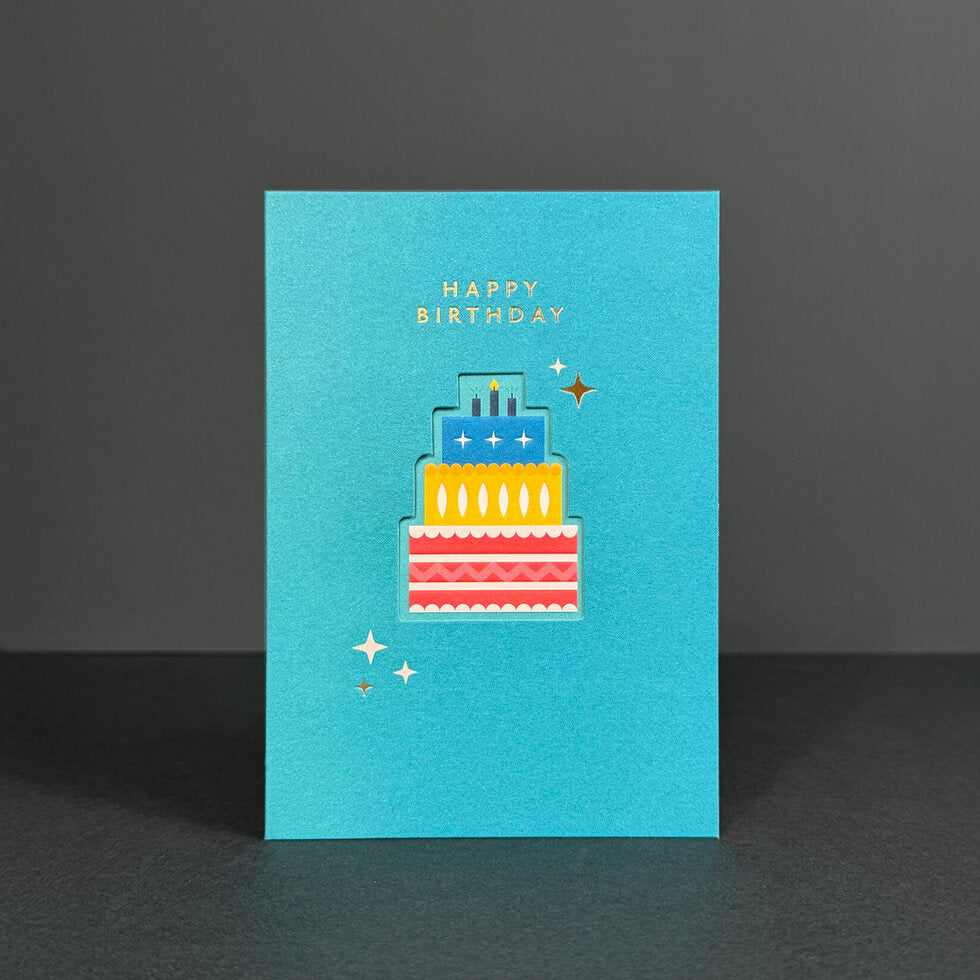 Finestra Birthday Cake Window Card by Heyyy