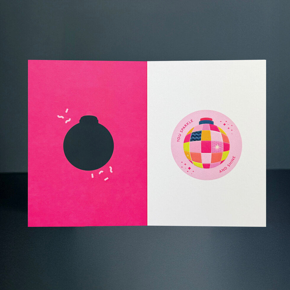 Finestra Disco Window Card by Heyyy