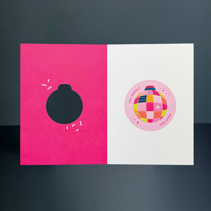 Finestra Disco Window Card by Heyyy