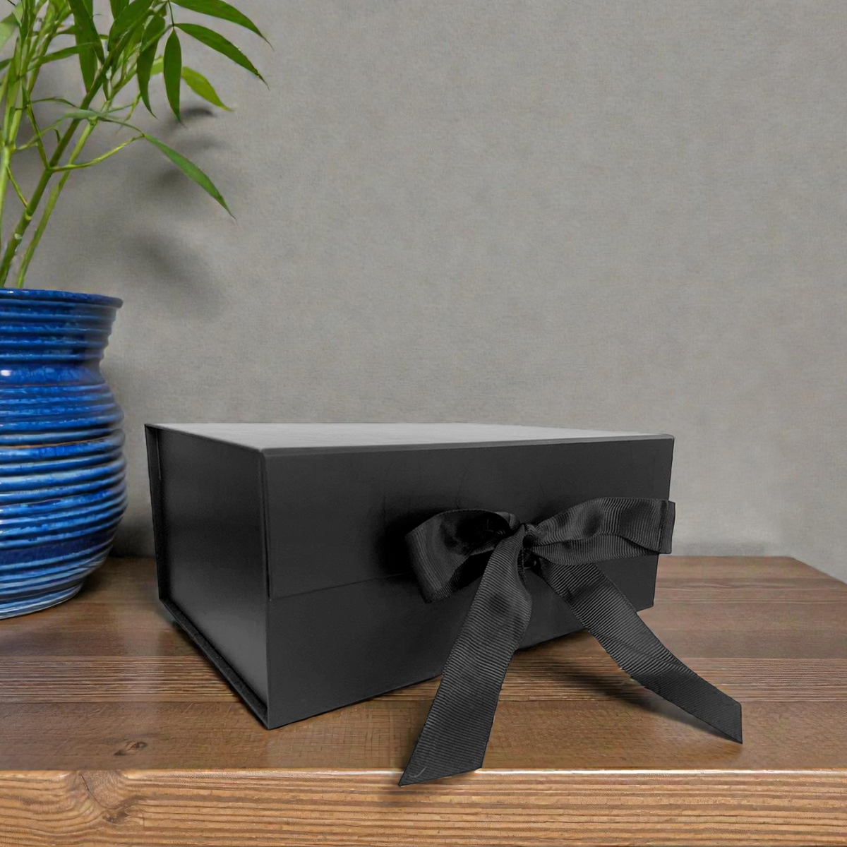 Kenro black folding photo storage box