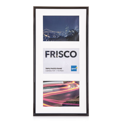 Kenro Frisco black triple 7x5 frame