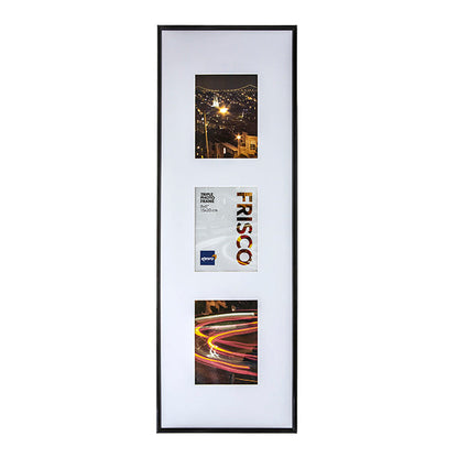Kenro Frisco black triple 8x6 frame