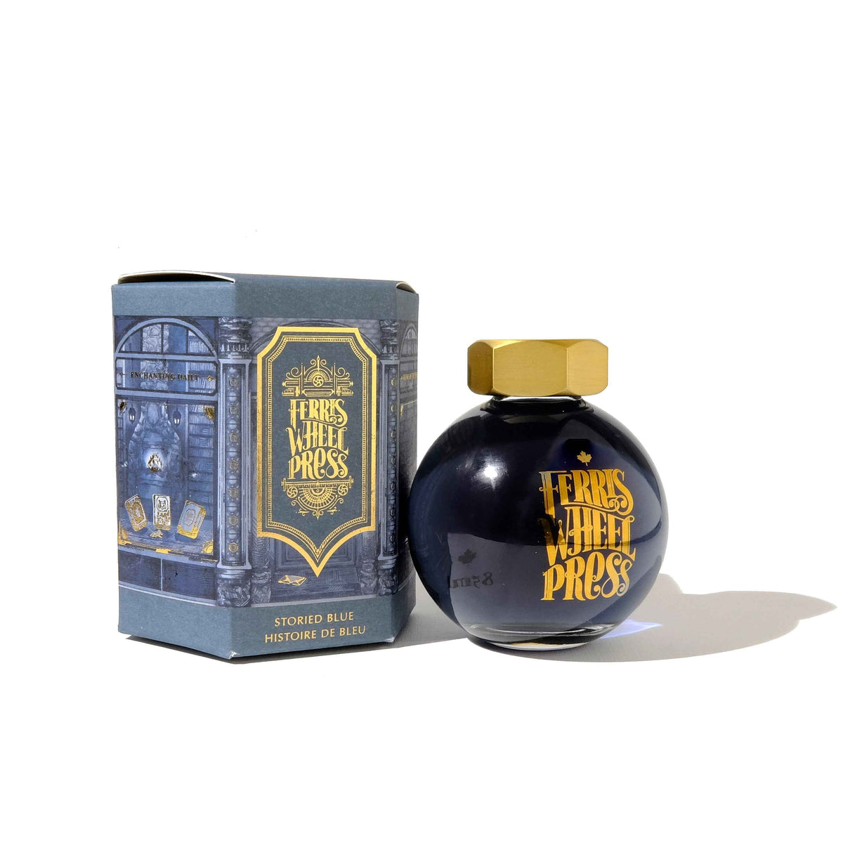 Ferris Wheel Press Fountain Pen Ink – Storied Blue, 38ml