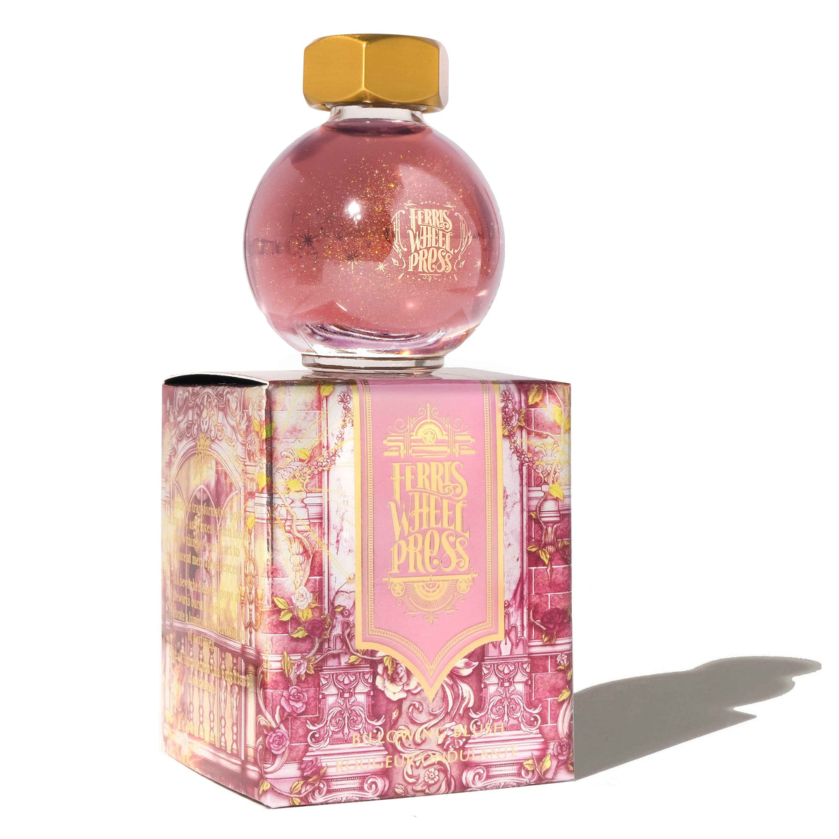 Ferris Wheel Press FerriTales Fountain Pen Ink – Billowing Blush, 20ml