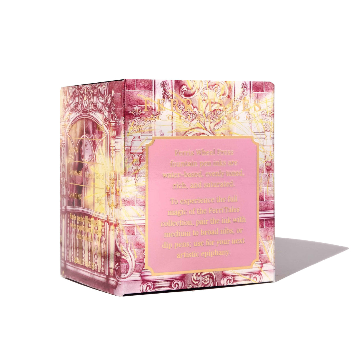 Ferris Wheel Press FerriTales Fountain Pen Ink – Billowing Blush, 20ml
