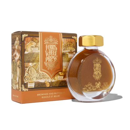 Ferris Wheel Press Fountain Pen Ink – Browned and Buttered, 38ml