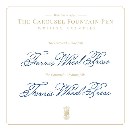 Ferris Wheel Press Carousel Fountain Pen – Hearty Harvest