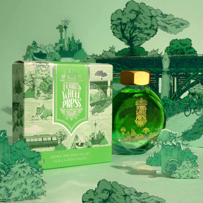 Ferris Wheel Press Fountain Pen Ink – Down the Don Valley, 38ml