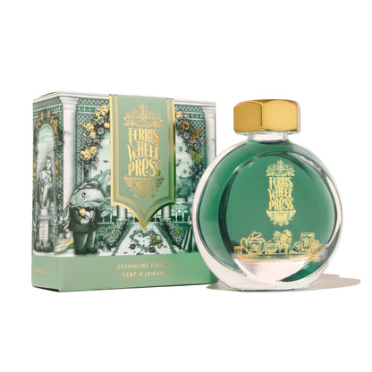 Ferris Wheel Press Fountain Pen Ink – Evermore Green, 38ml
