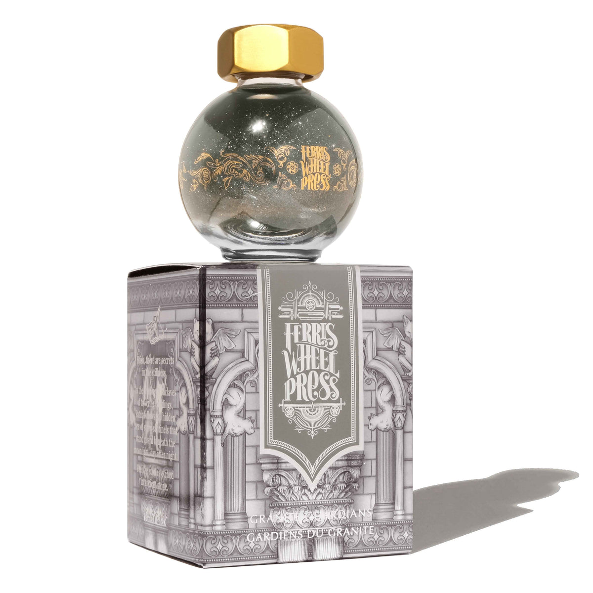 Ferris Wheel Press FerriTales Fountain Pen Ink – Granite Guardians, 20ml
