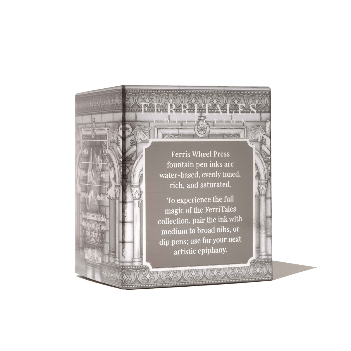 Ferris Wheel Press FerriTales Fountain Pen Ink – Granite Guardians, 20ml