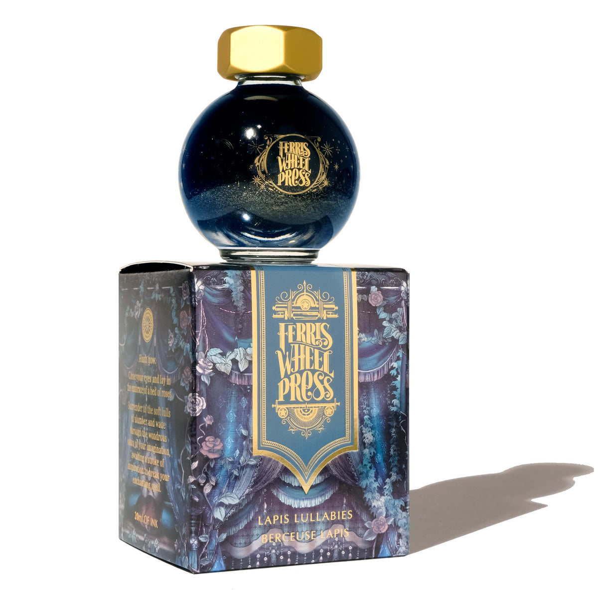 Ferris Wheel Press FerriTales Fountain Pen Ink – Lapis Lullabies, 20ml