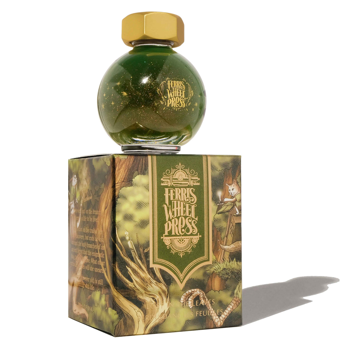 Ferris Wheel Press FerriTales Fountain Pen Ink – Lost in the Leaves, 20ml