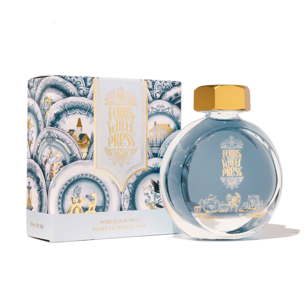 Ferris Wheel Press Fountain Pen Ink – Porcelain Past, 38ml