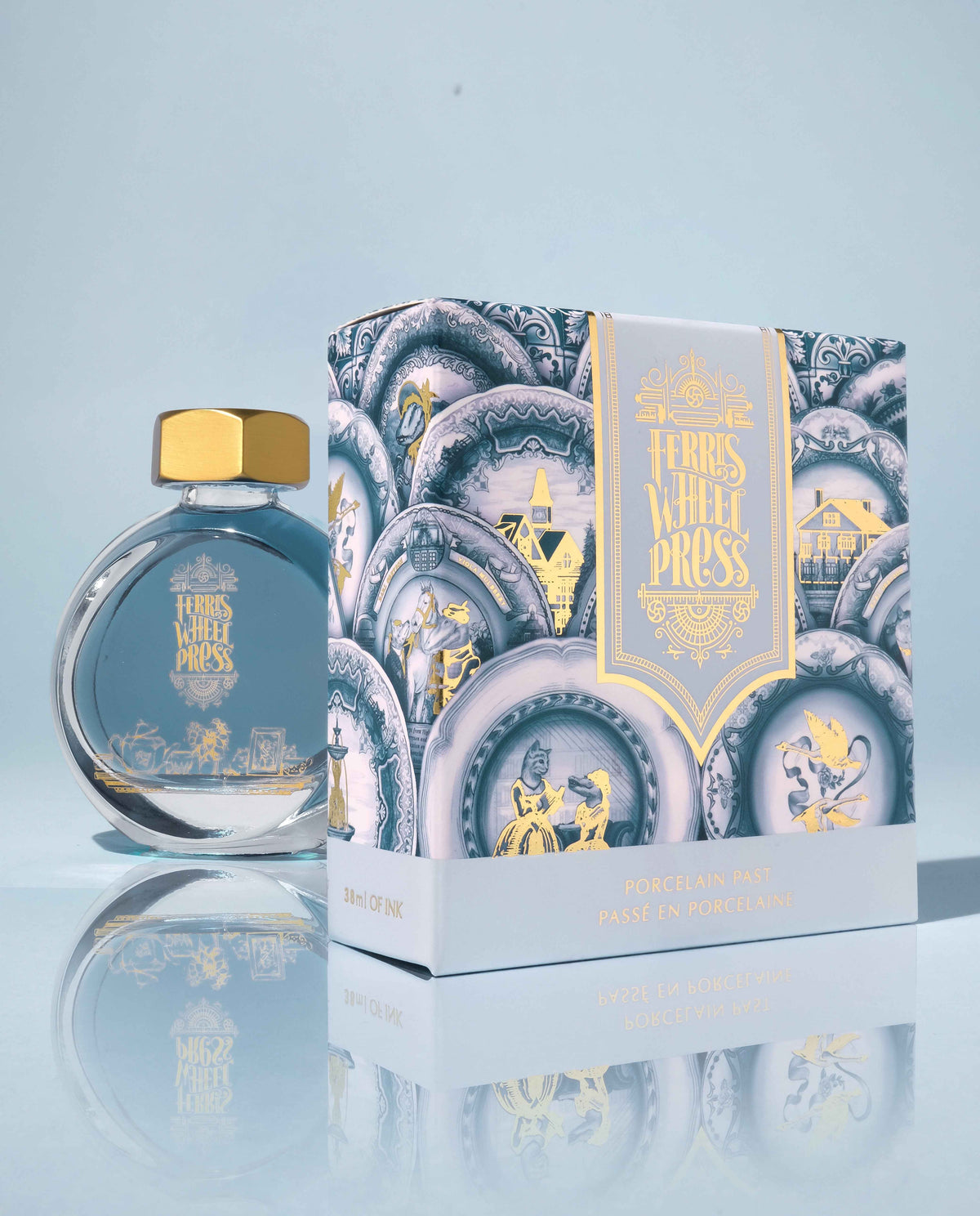 Ferris Wheel Press Fountain Pen Ink – Porcelain Past, 38ml